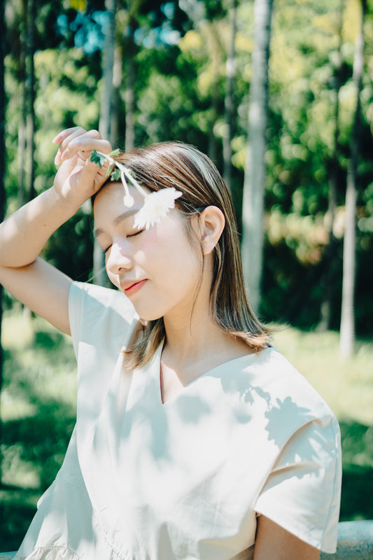 Adora top (light khaki )