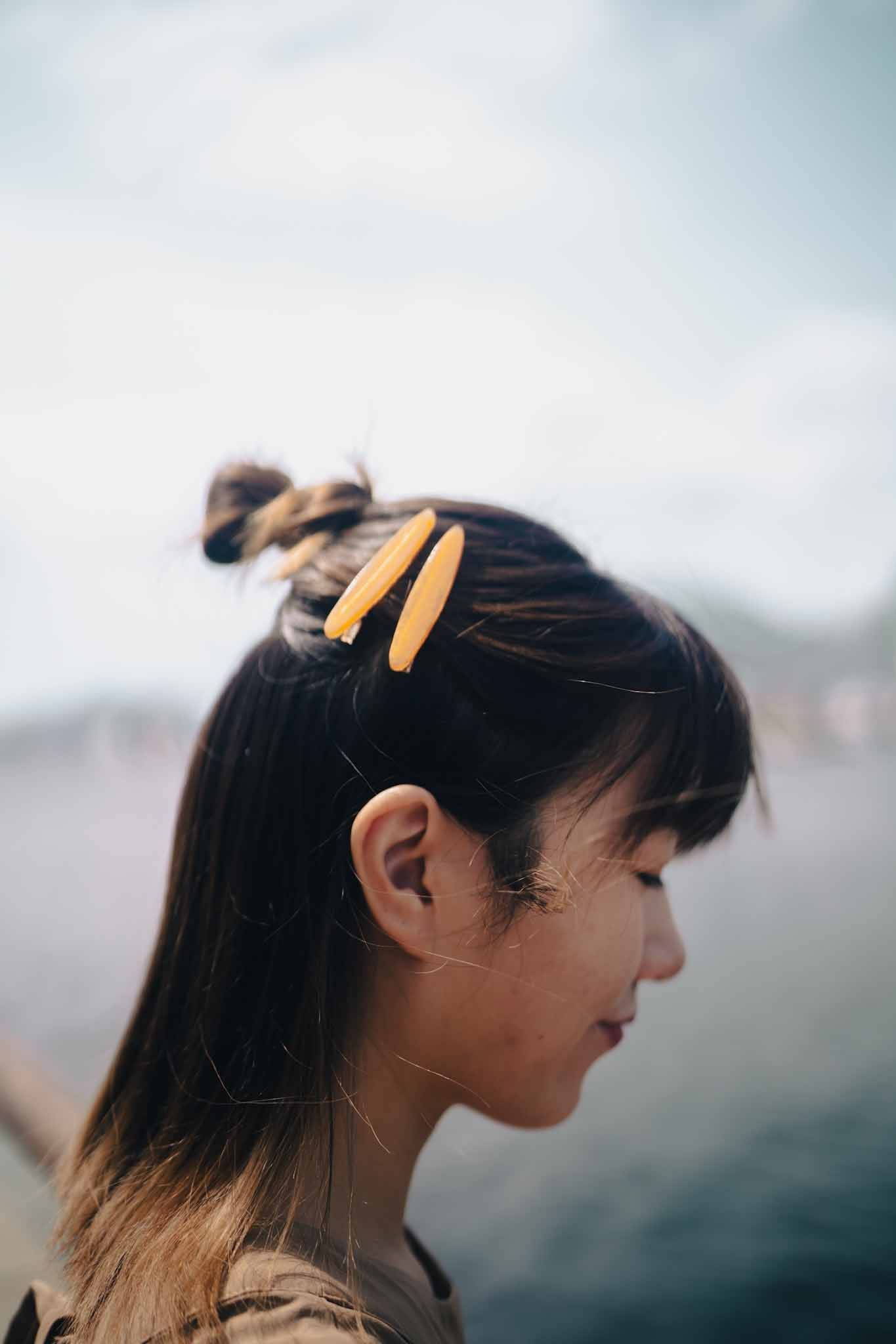 Mokusei hair clip