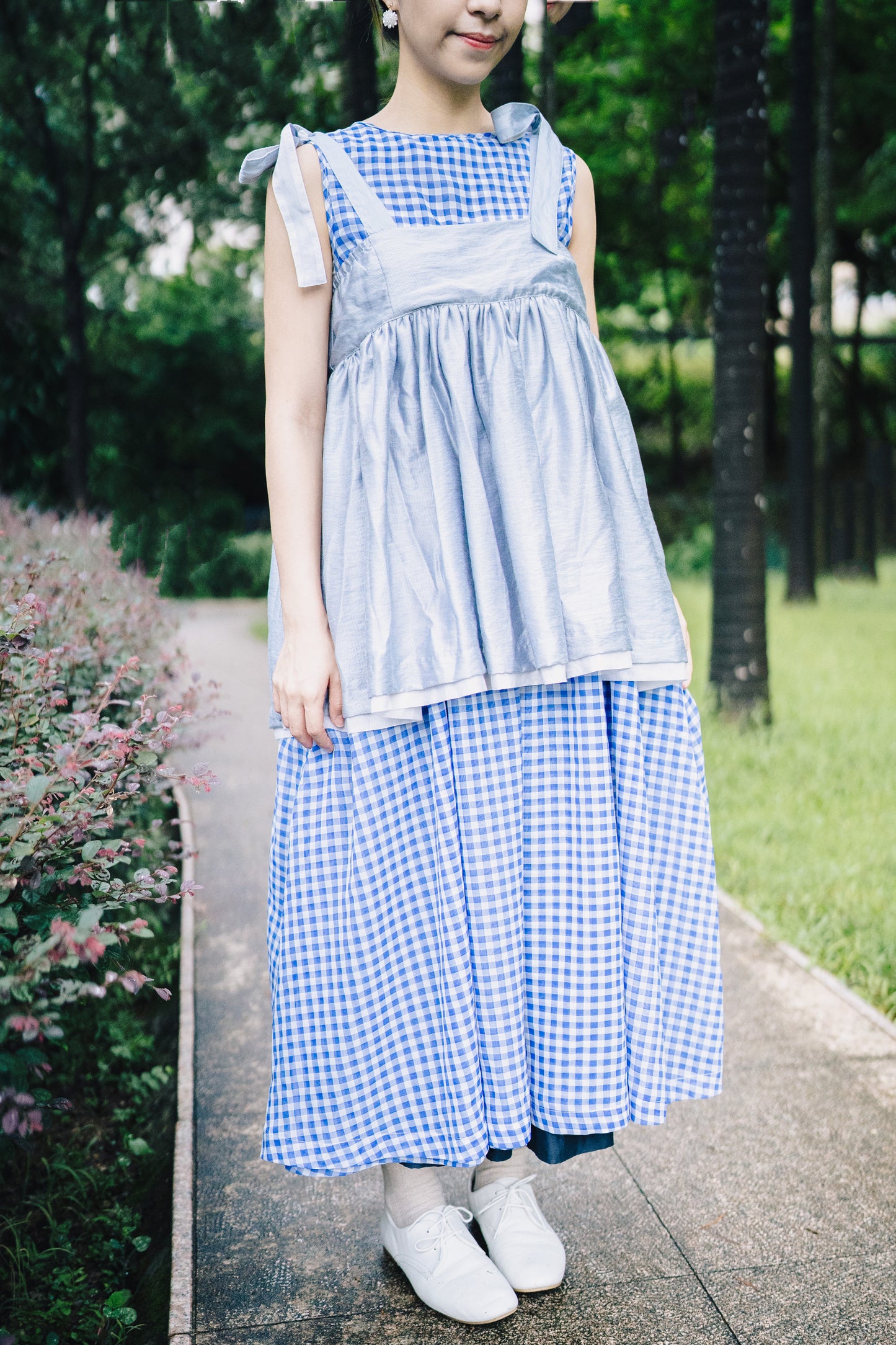 Alice top(blue stripe)