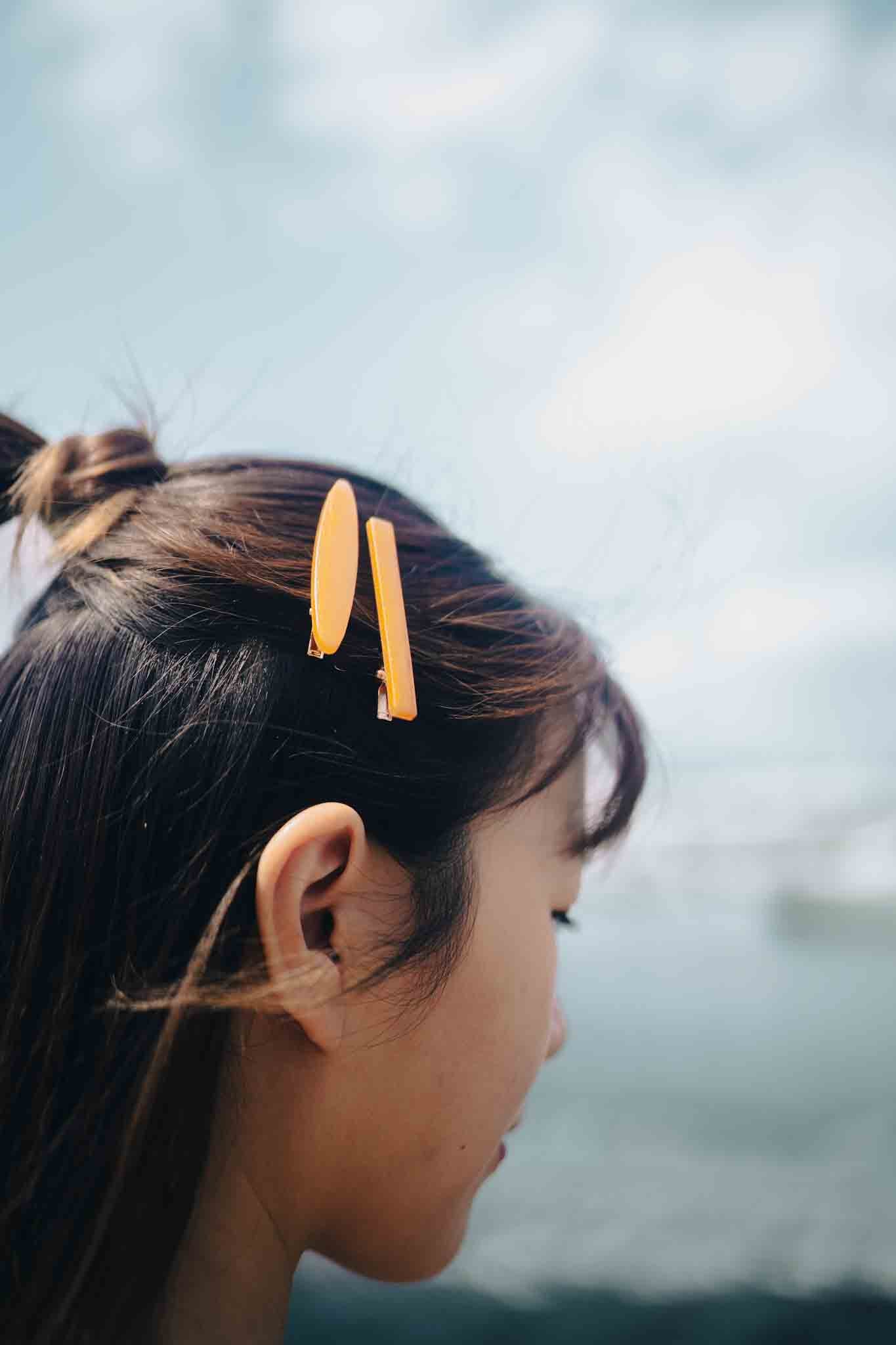 Mokusei hair clip