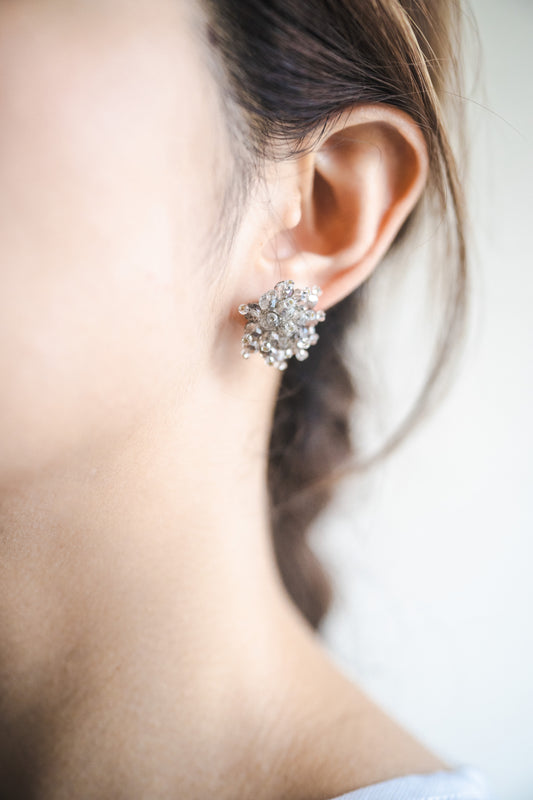 Sparklers earrings ( Sliver)