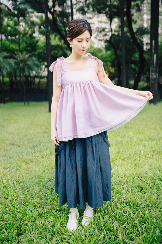 Alice top (Pink stripe)